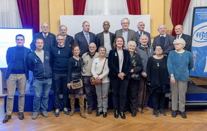 Remise des médailles à Montrouge