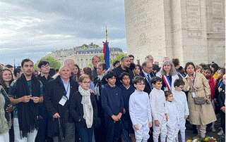 Ravivage de la flamme le 15 juin 2024